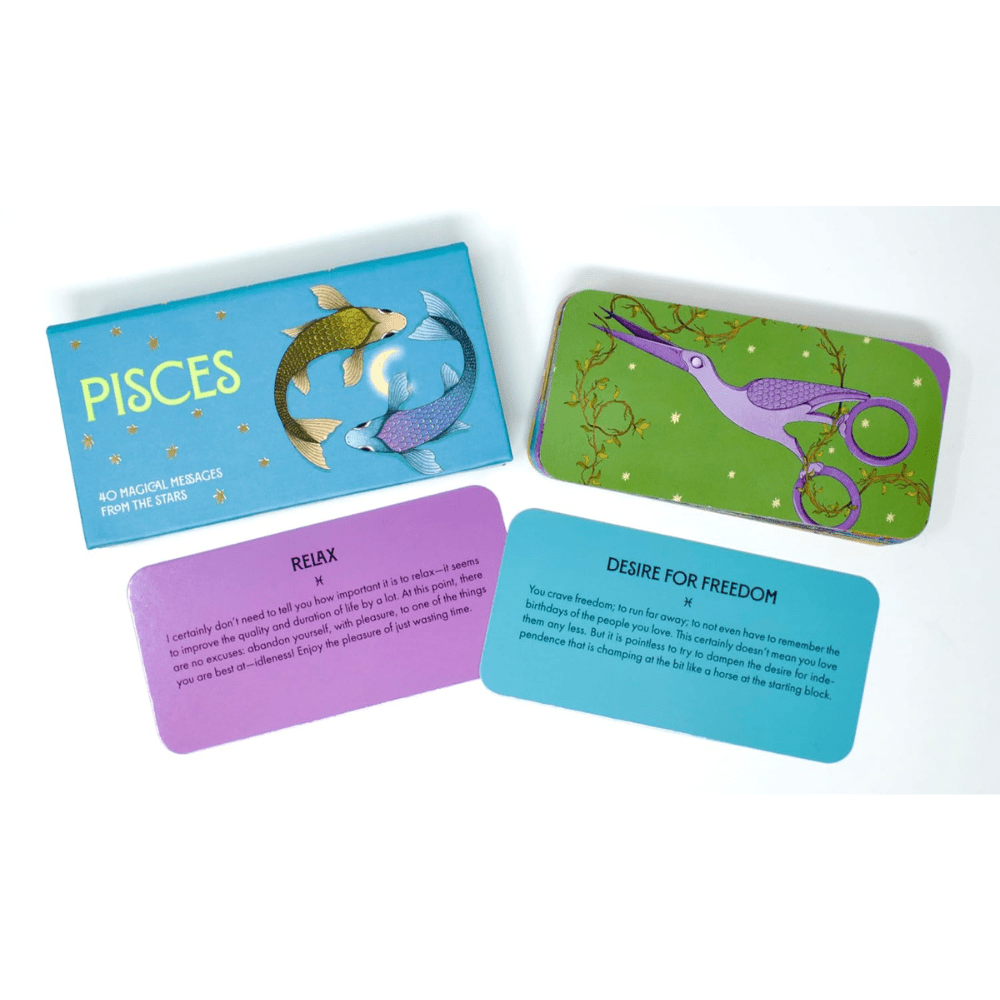 Pocket Zodiac: Pisces by Penny Dann, Roger Culbertson, Running Press oracle card deck