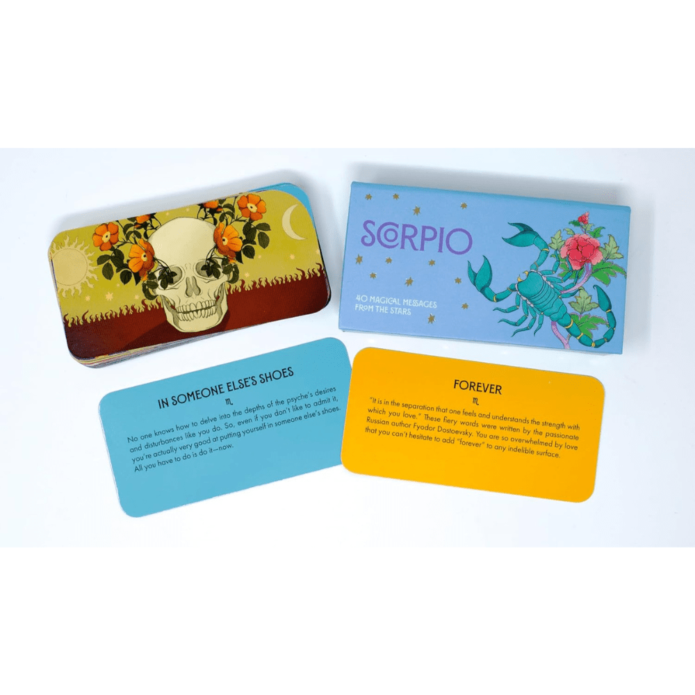 Pocket Zodiac: Scorpio by Ginny Chiara Viola oracle card deck