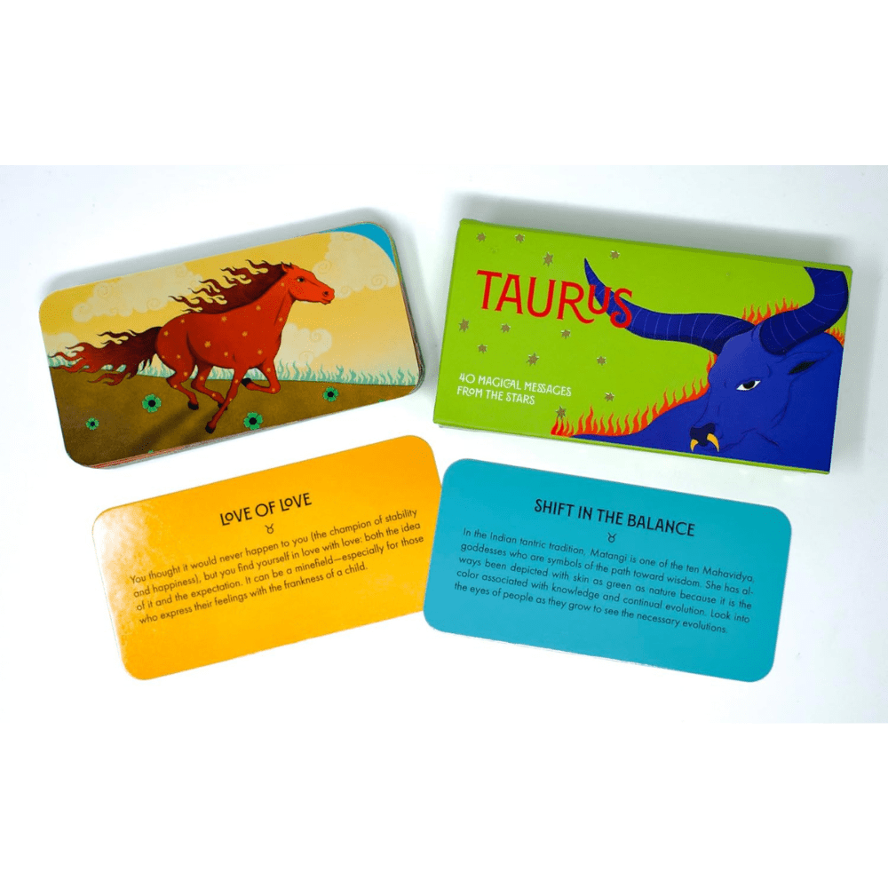Pocket Zodiac: Taurus by Ginny Chiara Viola oracle card deck