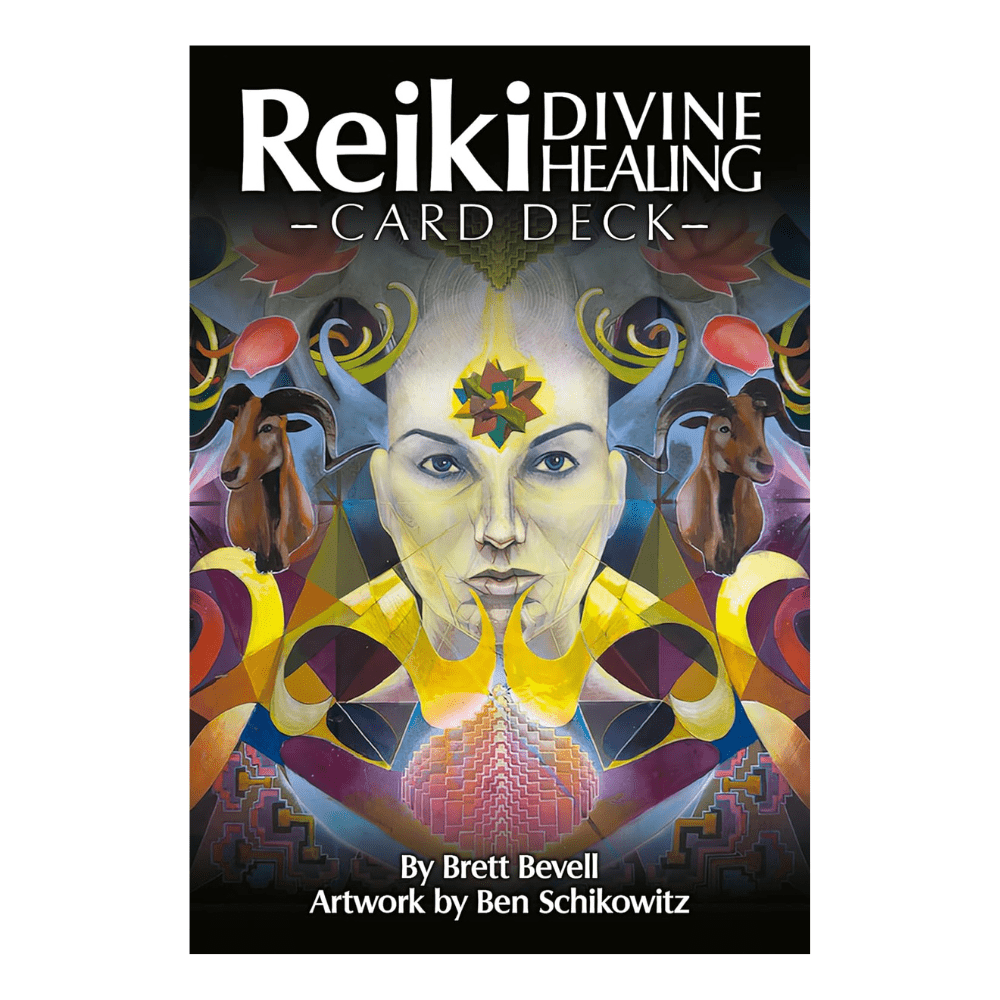 Reiki Divine Healing Card Deck by Brett Bevell oracle card deck