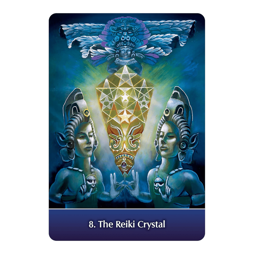 Reiki Divine Healing Card Deck by Brett Bevell oracle card deck