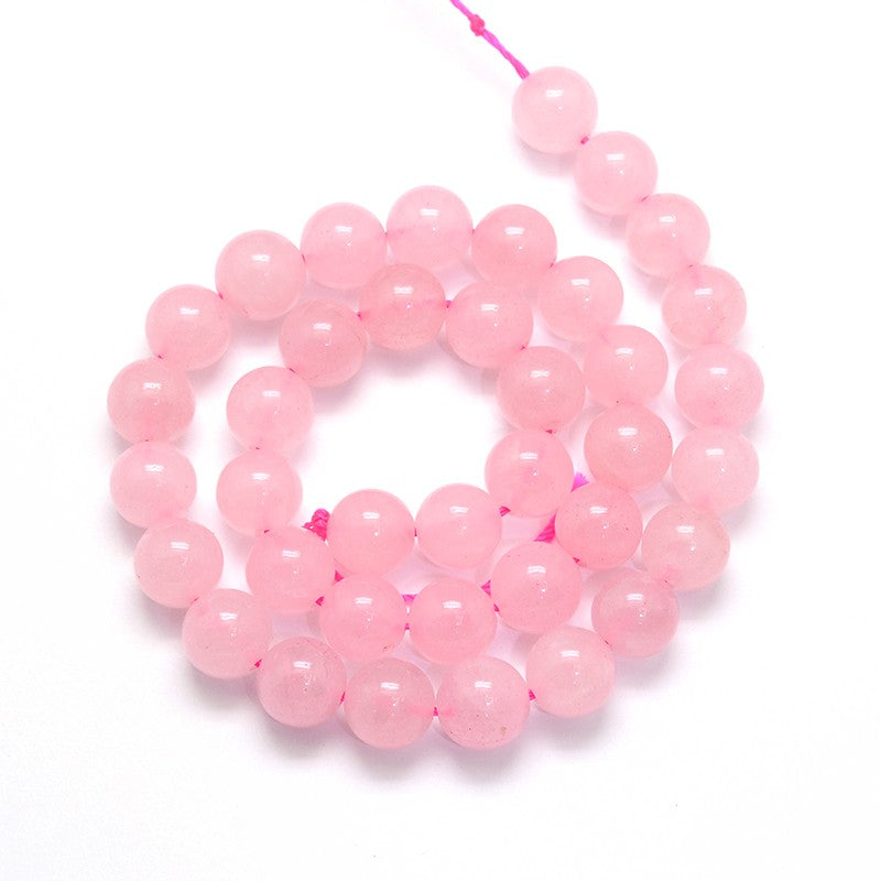 Rose Quartz Beads gemstone bead strand product image