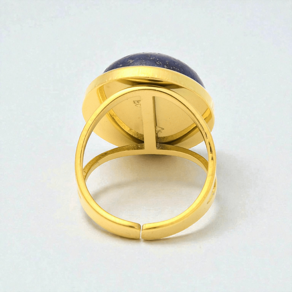 lapis ring throat chakra third eye clarity. Available at Zen Collection Metaphysical Store in Barrie Ontario Canada. Shop in-store or online