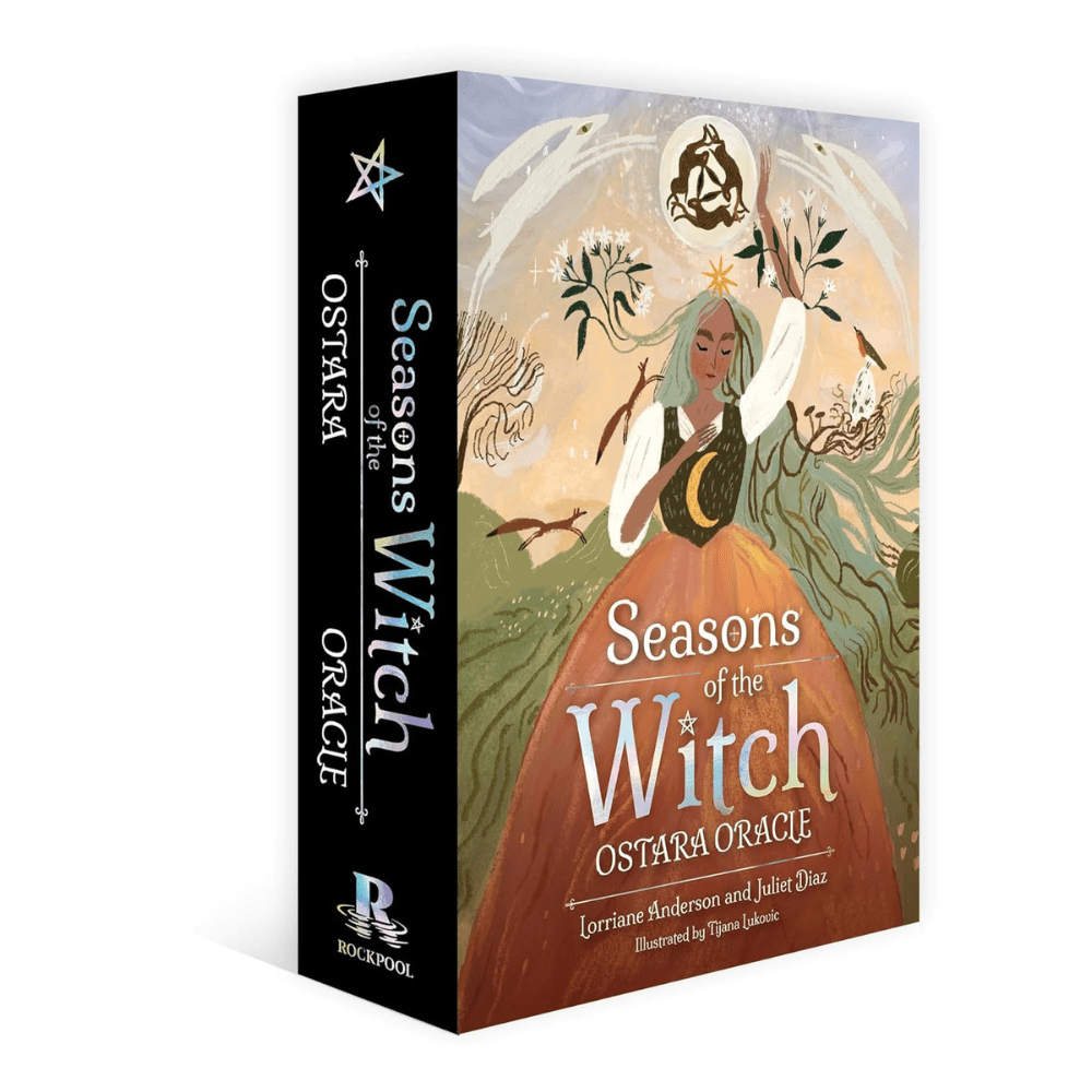 Seasons of the Witch- Ostara Oracle by Lorriane Anderson | Tijana Lukovic | Juliet Diaz oracle card deck