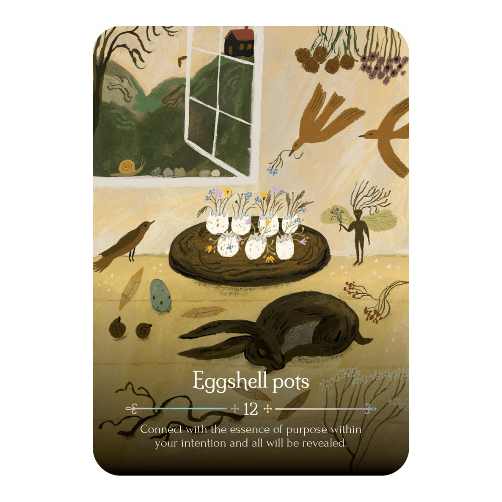 Seasons of the Witch- Ostara Oracle by Lorriane Anderson | Tijana Lukovic | Juliet Diaz oracle card deck