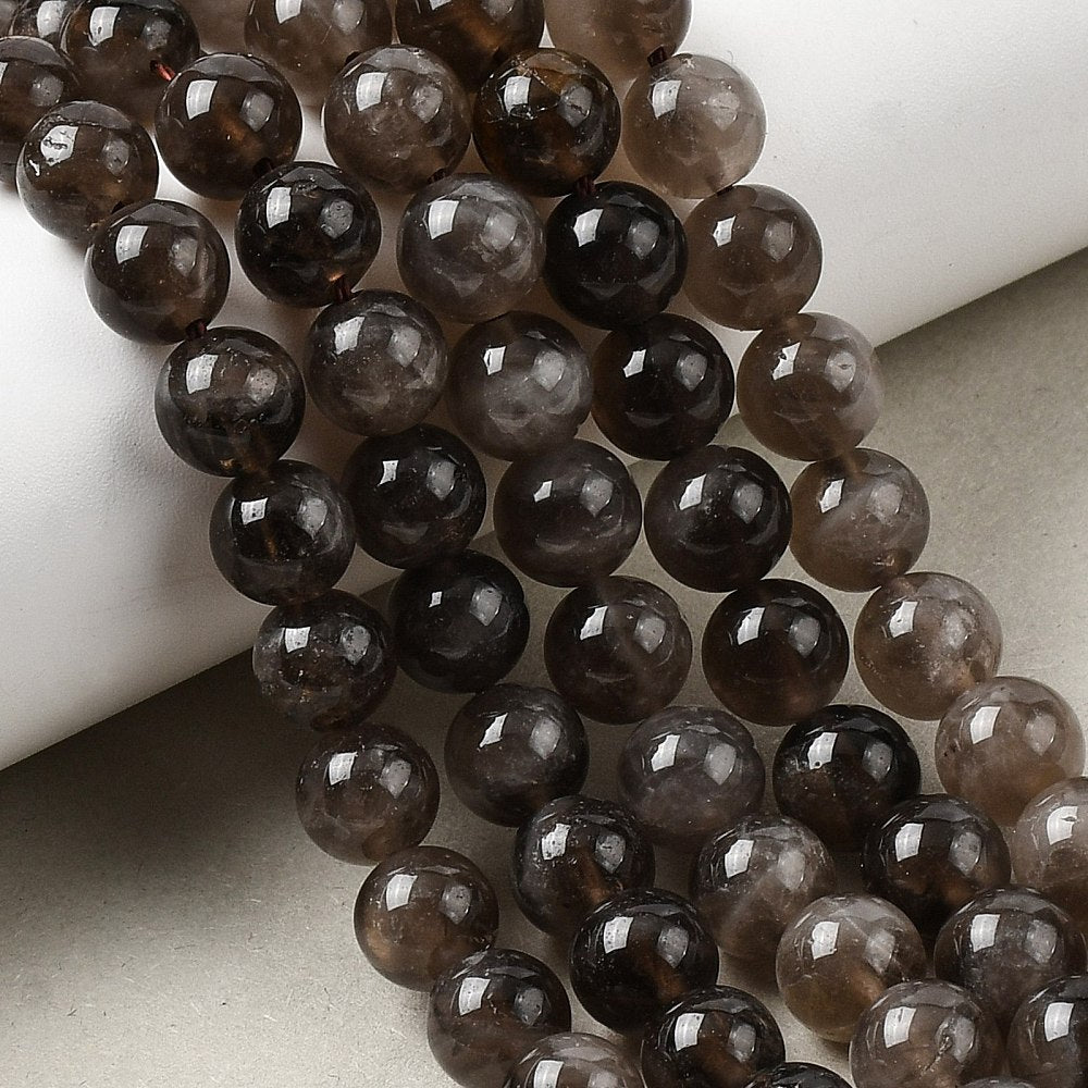Smoky Quartz Beads gemstone bead strand wholesale listing