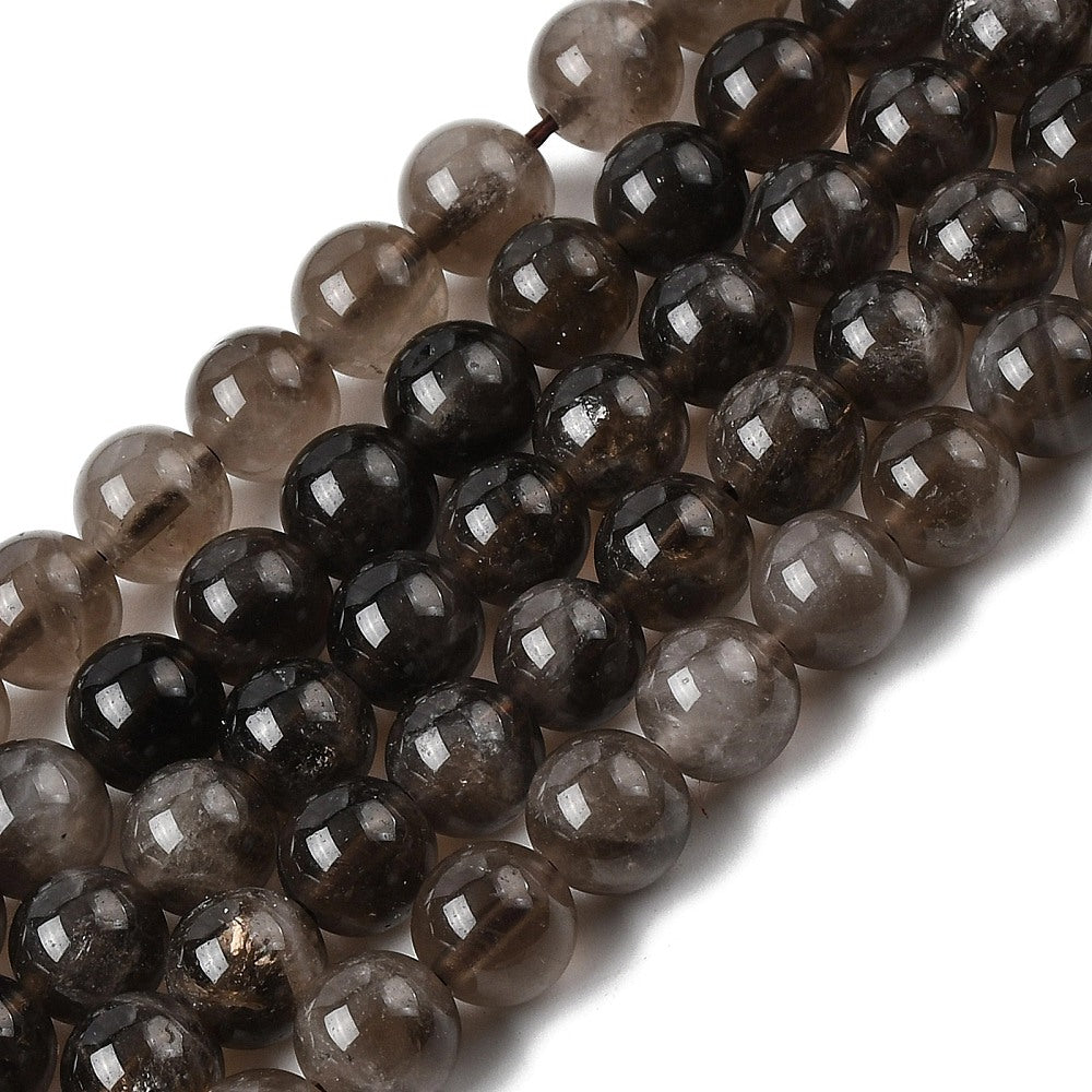 Smoky Quartz Beads gemstone bead strand product image