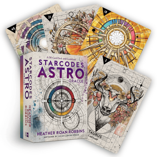 Starcodes Astro Oracle by Heather Roan Robbins oracle card deck