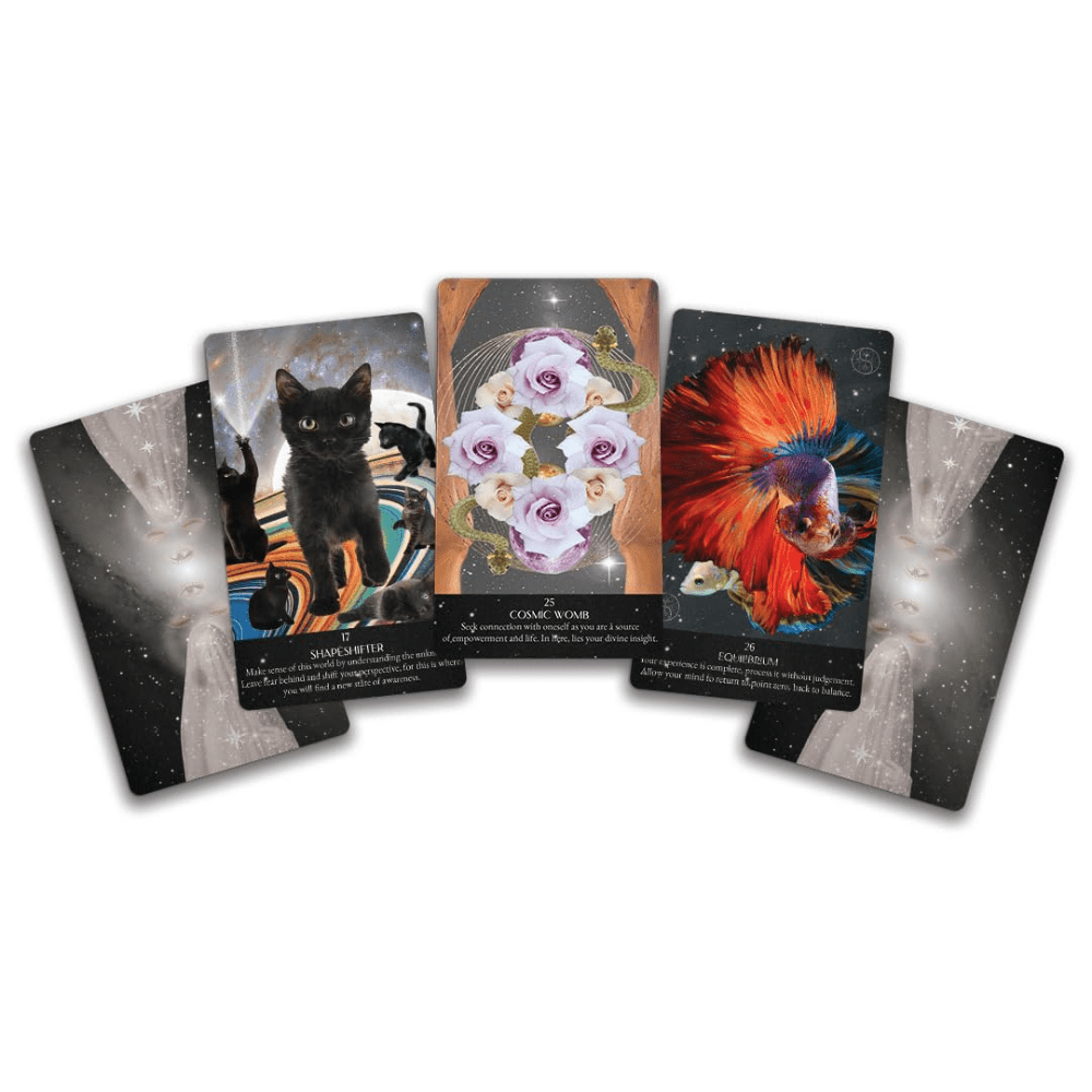 Starlight Frequencies Oracle by Leah Shoman oracle card deck