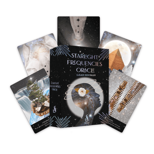 Starlight Frequencies Oracle by Leah Shoman oracle card deck