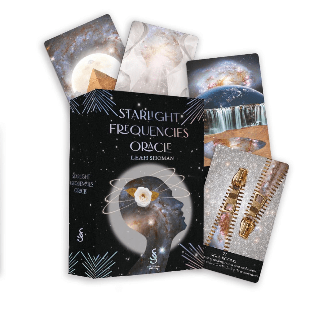 Starlight Frequencies Oracle by Leah Shoman oracle card deck