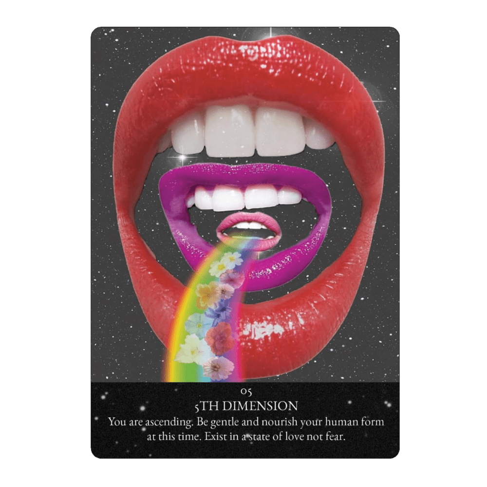 Starlight Frequencies Oracle by Leah Shoman oracle card deck