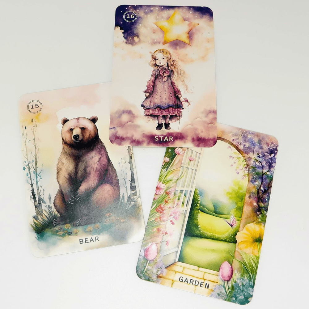 Sweet Blossom Lenormand Deck by Dutchartist Irene Captijn oracle card deck
