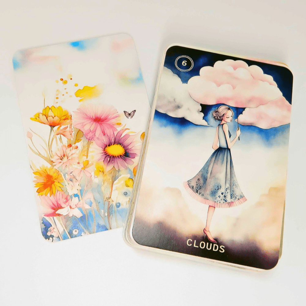 Sweet Blossom Lenormand Deck by Dutchartist Irene Captijn oracle card deck
