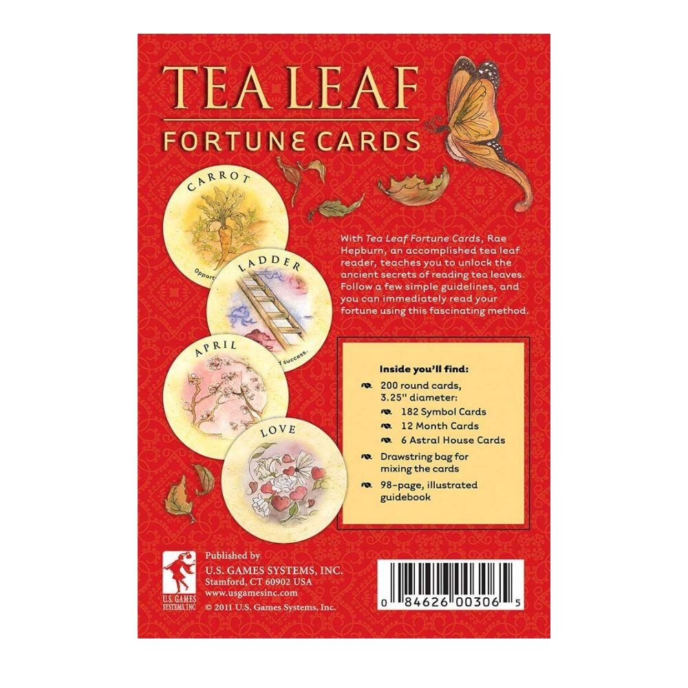 Tea Leaf Fortune Cards by Rae Hepburn oracle card deck