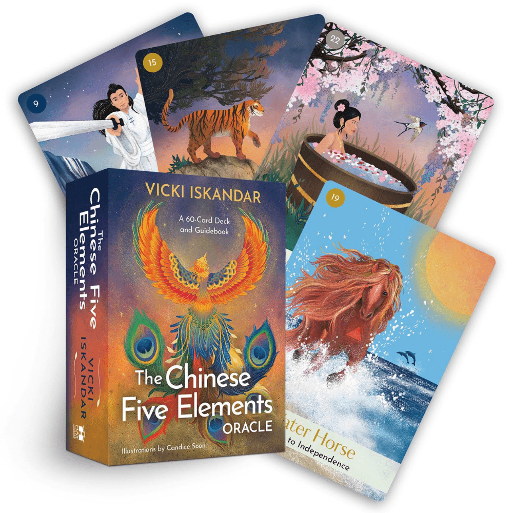The Chinese Five Elements Oracle by Vicki Iskandar oracle card deck