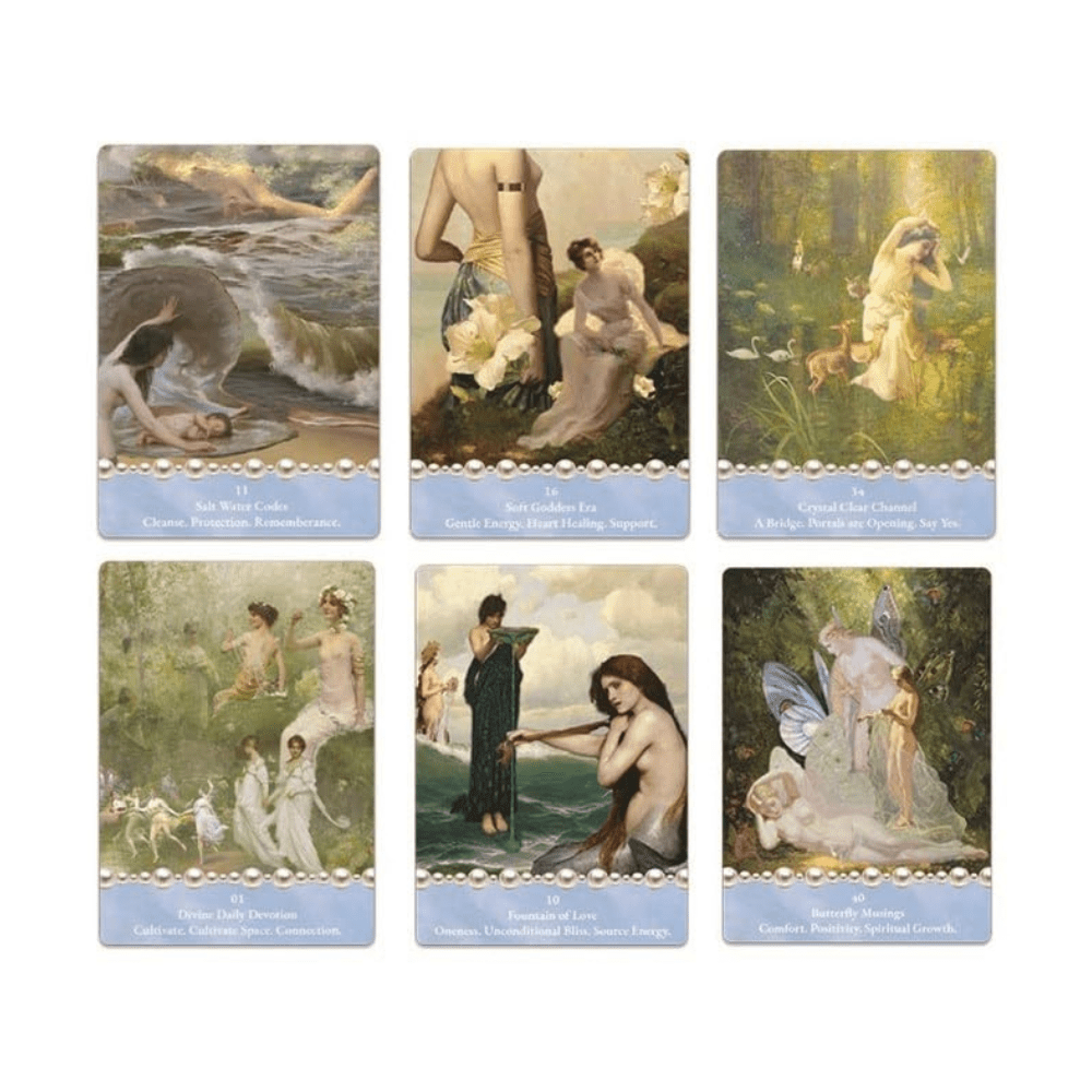 The Cosmic Pearl Oracle by ASHLEY. FROST oracle card deck