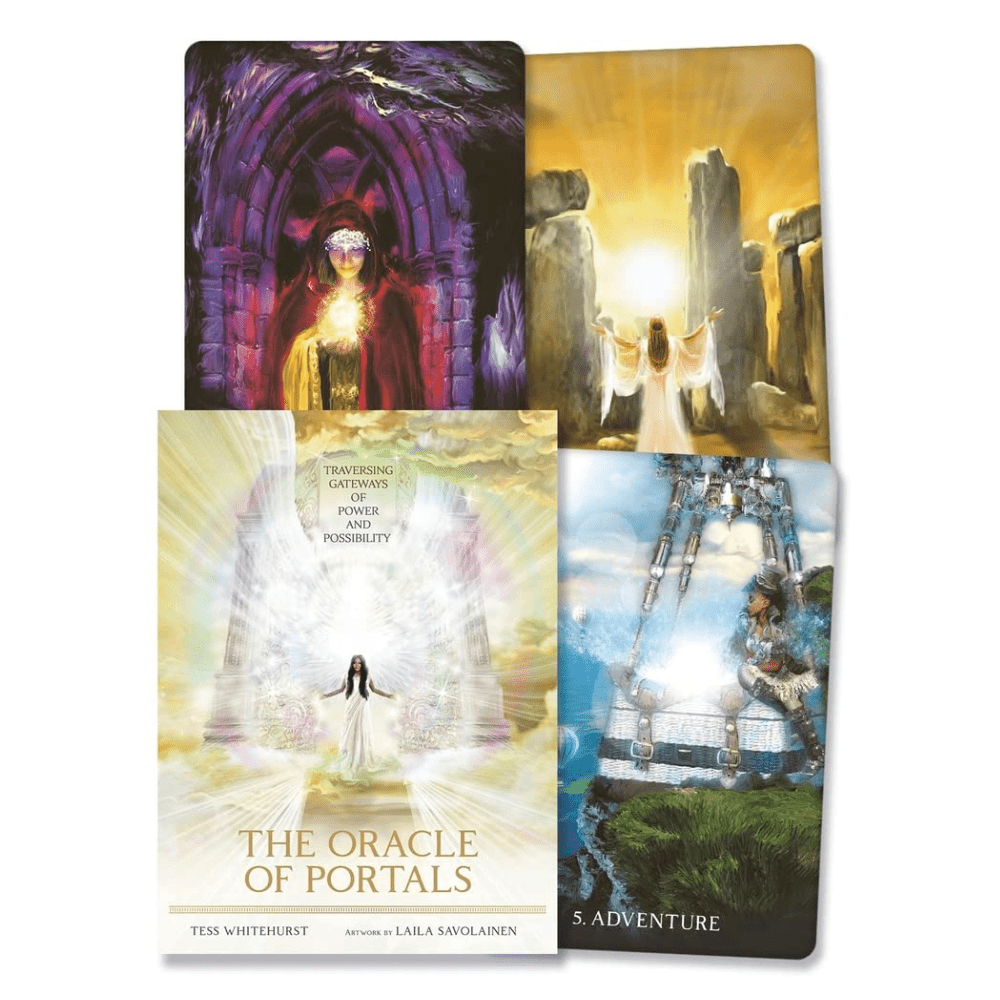 The Oracle of Portals by Tess Whitehurst & Laila Savolainen oracle card deck