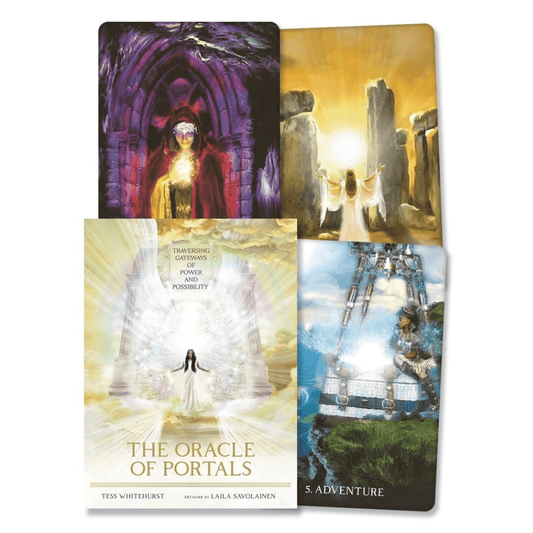 The Oracle of Portals by Tess Whitehurst & Laila Savolainen oracle card deck