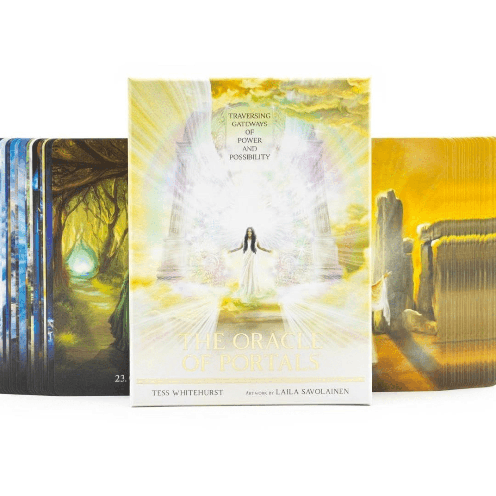 The Oracle of Portals by Tess Whitehurst & Laila Savolainen oracle card deck
