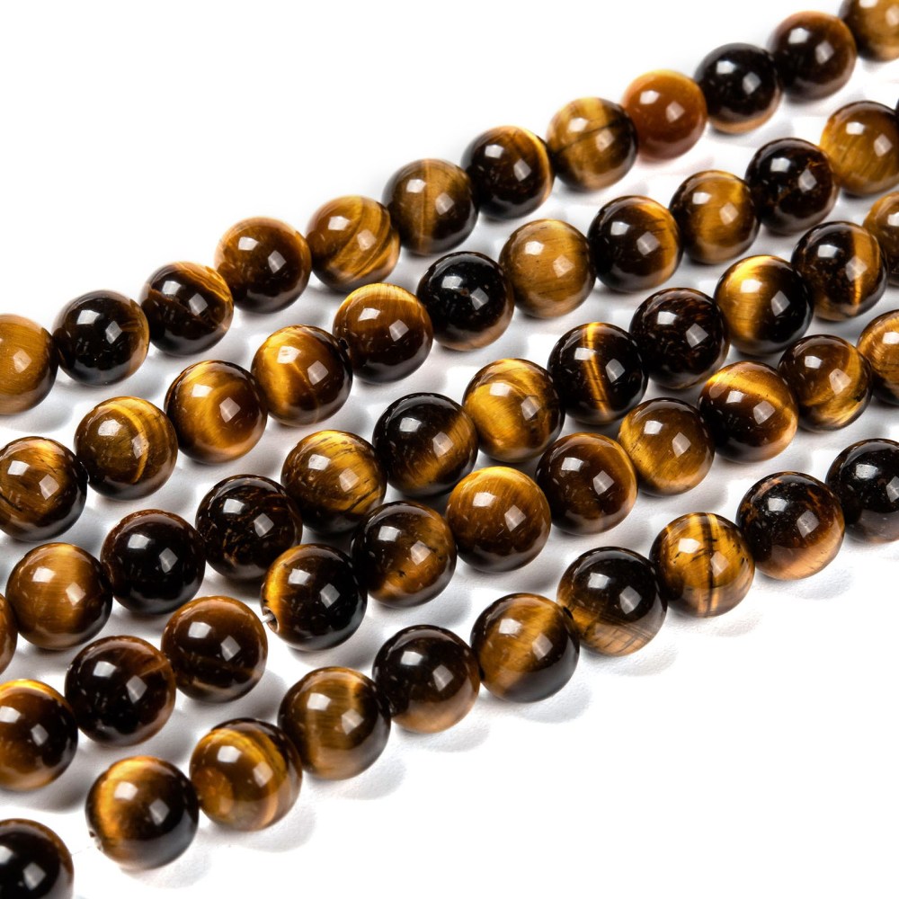 Tiger Eye Beads gemstone bead strand wholesale listing
