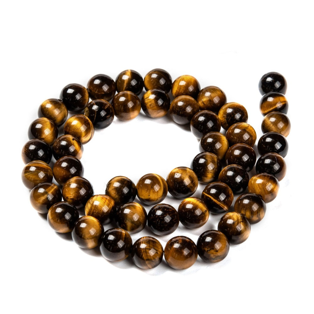Tiger Eye Beads gemstone bead strand product image