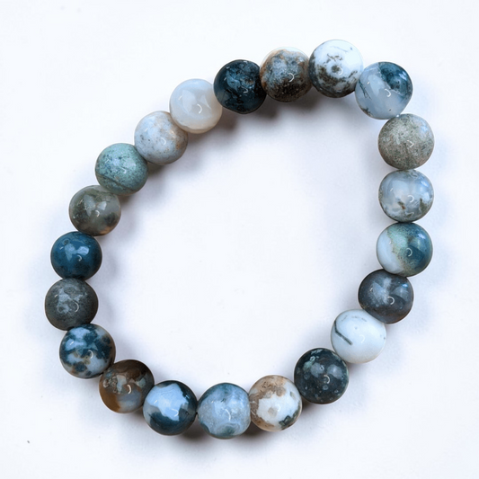 Tree Agate Crystal Bracelet image 1 wholesale product photo by Akasha Wholesale