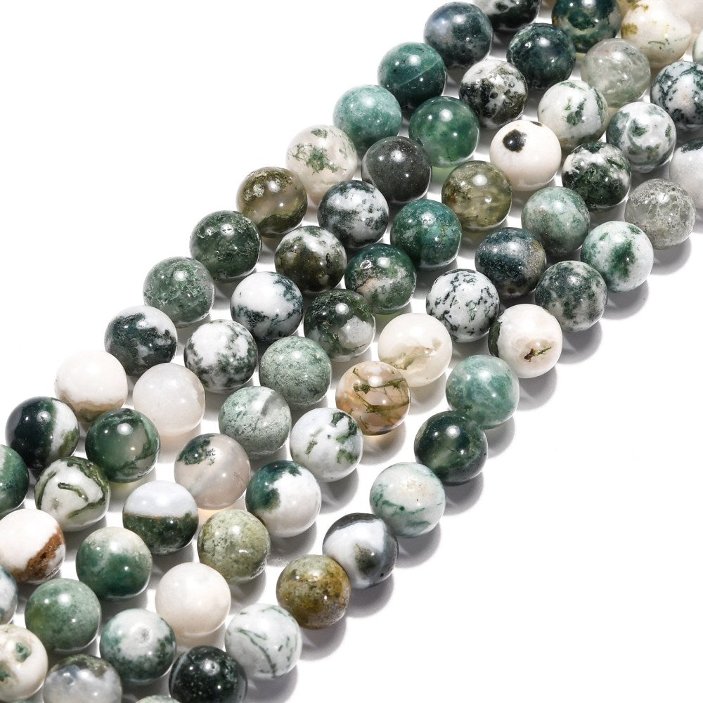 Tree Agate Beads gemstone bead strand wholesale listing