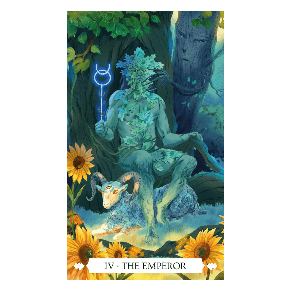 Under the Oak Tarot by Stregadellemele tarot deck