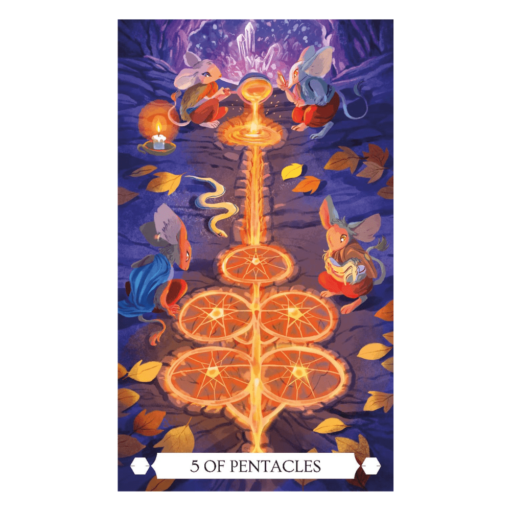Under the Oak Tarot by Stregadellemele tarot deck