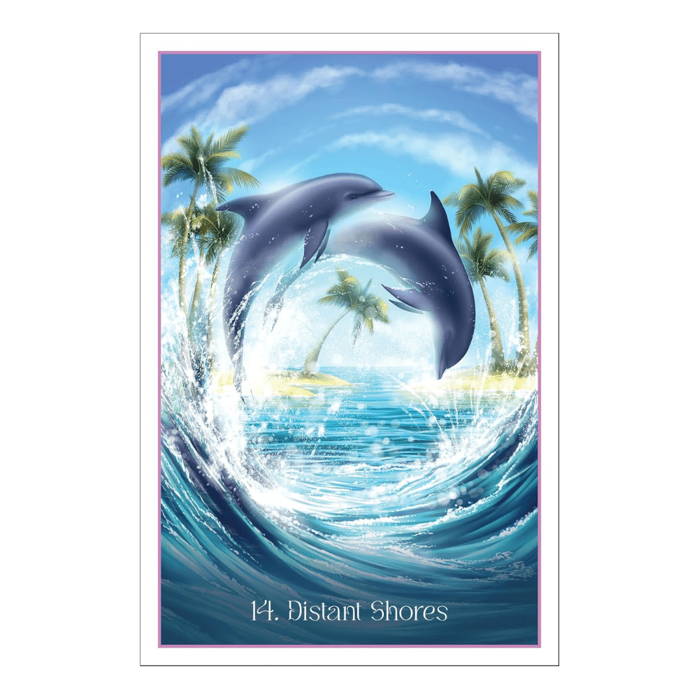 Whispers of the Dolphin Heart by Angela Hartfield oracle card deck