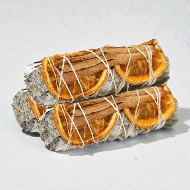 white sage cinnamon and orange smudge bundle wholesale Canada