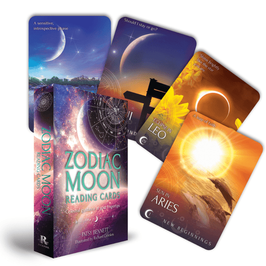 Zodiac Moon Reading Cards by Patsy Benett oracle card deck
