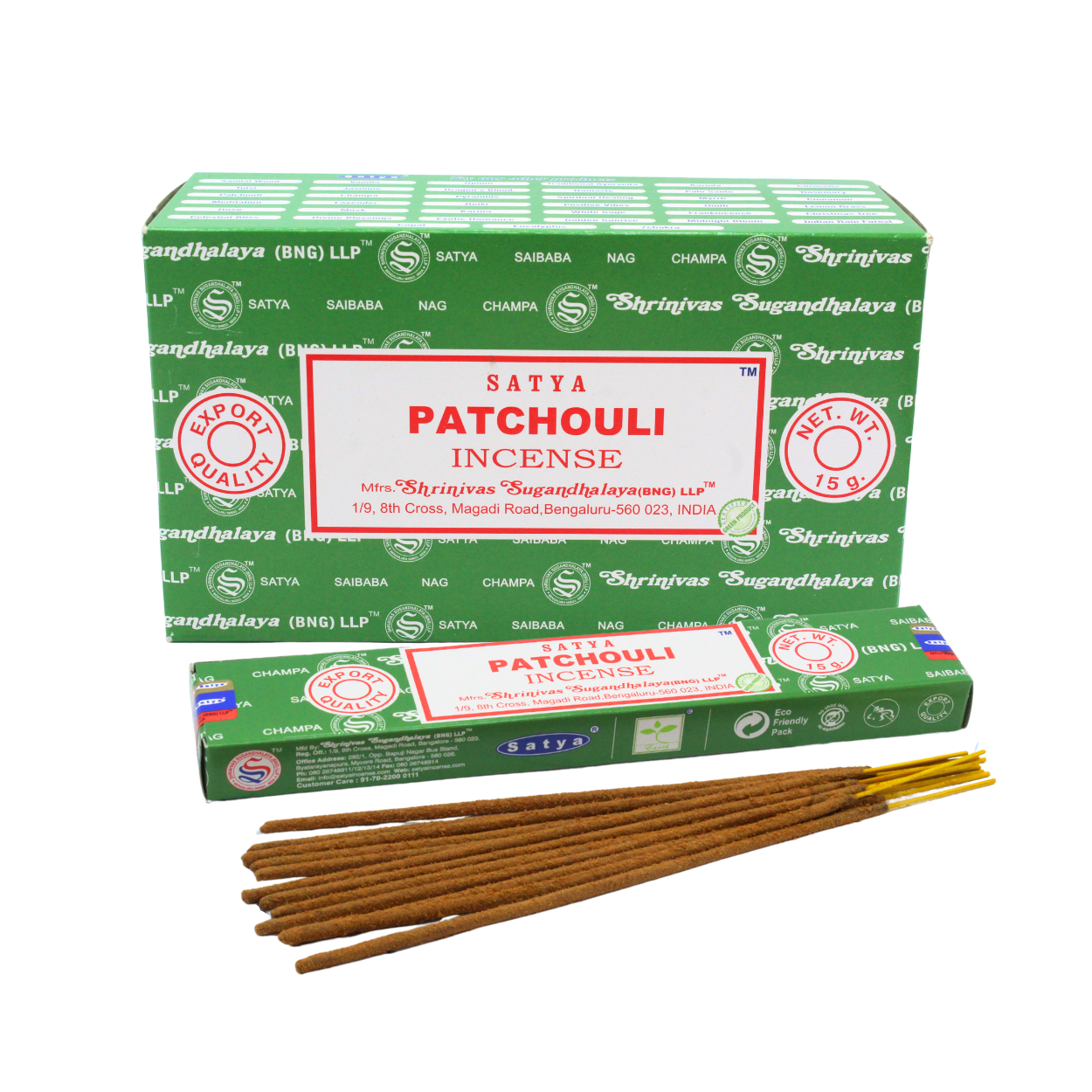 Satya Patchouli Incense Sticks incense sticks wholesale listing