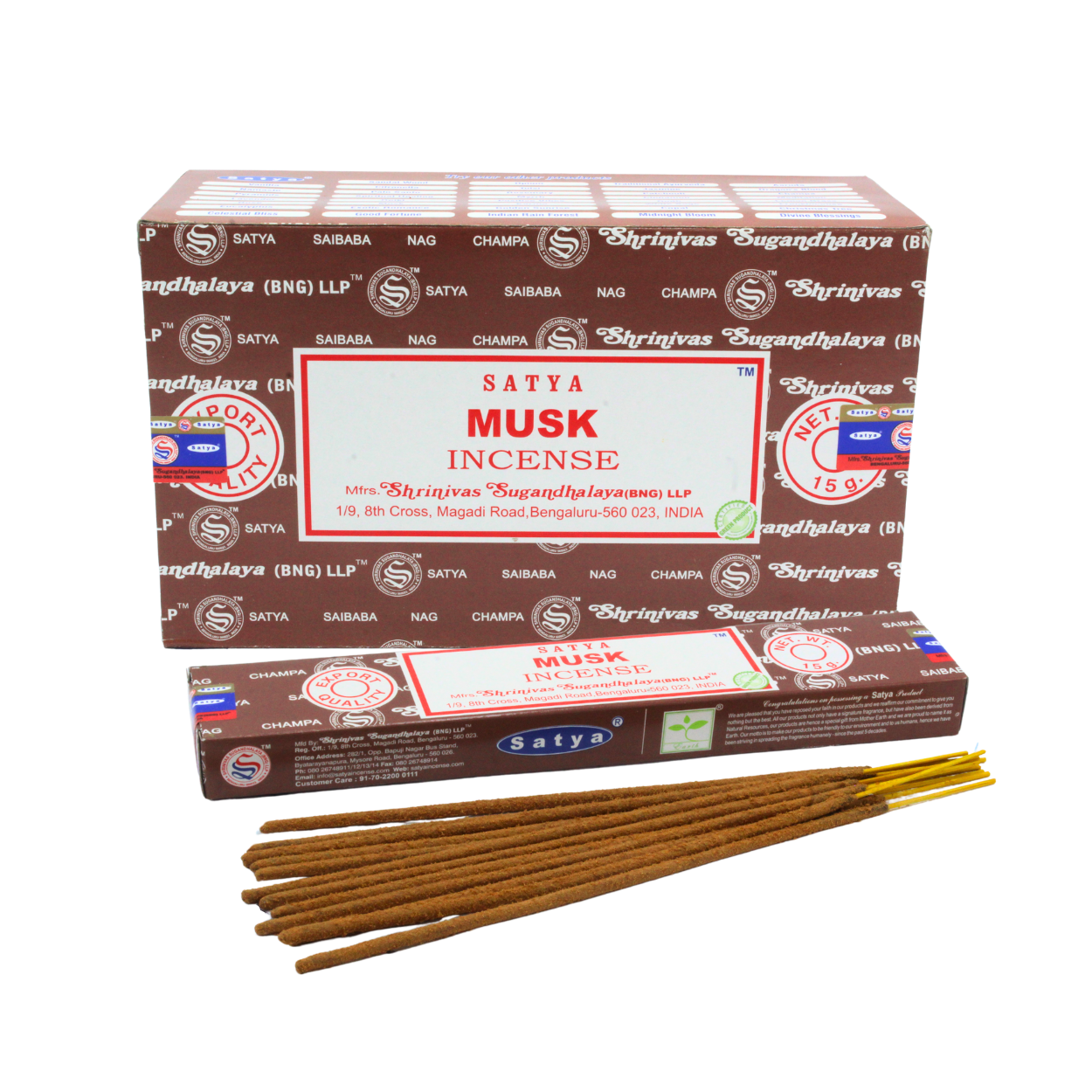 Satya Musk Incense Sticks incense sticks wholesale listing