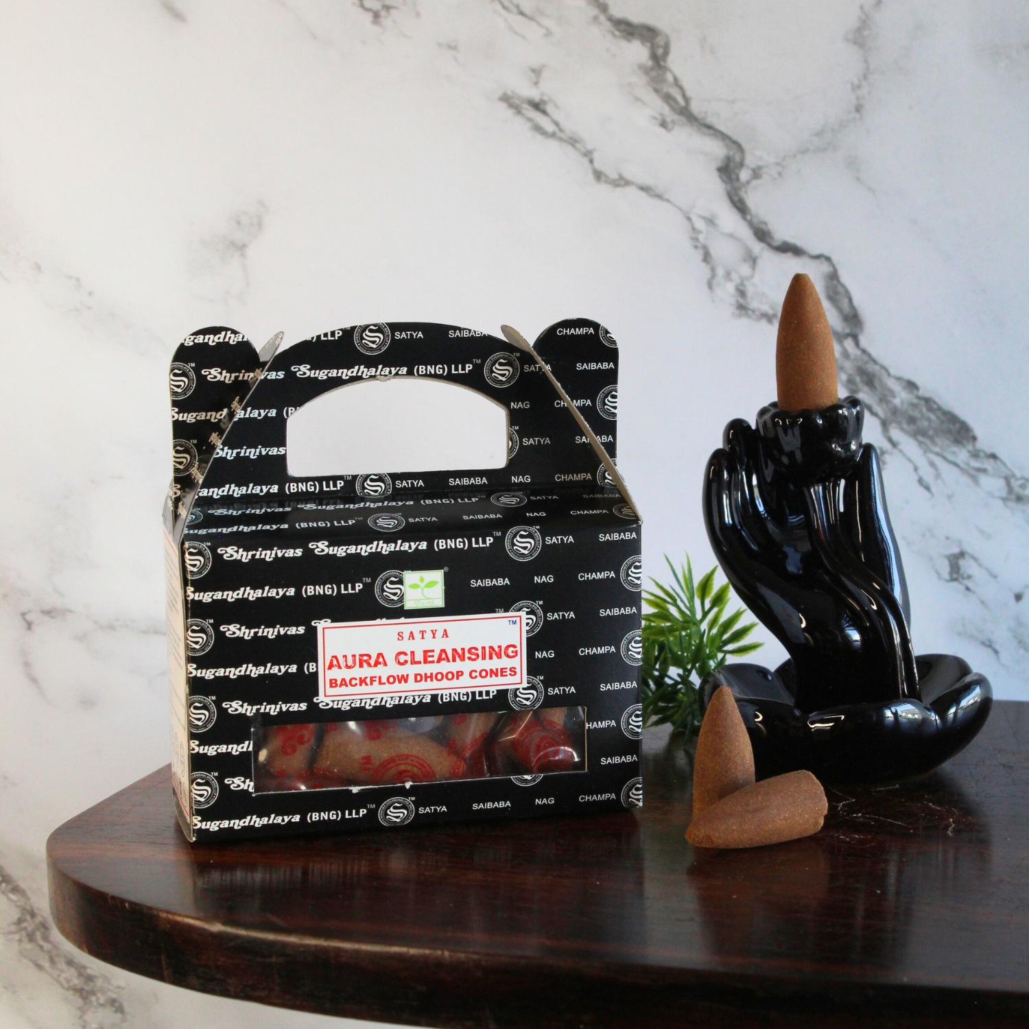 Satya Aura Cleansing Backflow Dhoop cones backflow cones wholesale listing