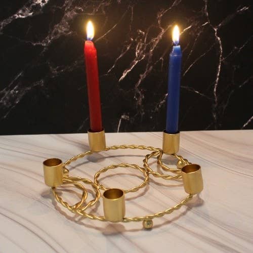 Iron Triple Moon Candle Holder ritual incense wholesale listing