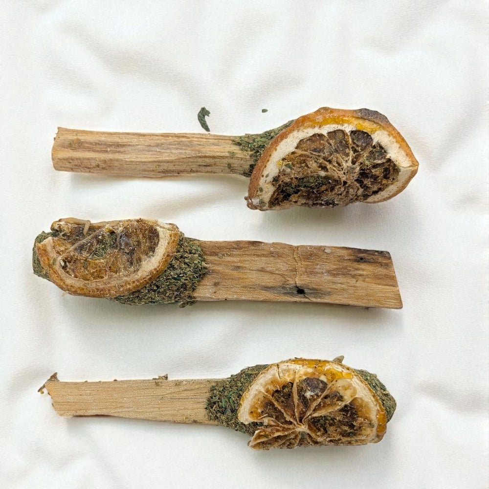 cedar and orange palo santo sticks wholesale Canada