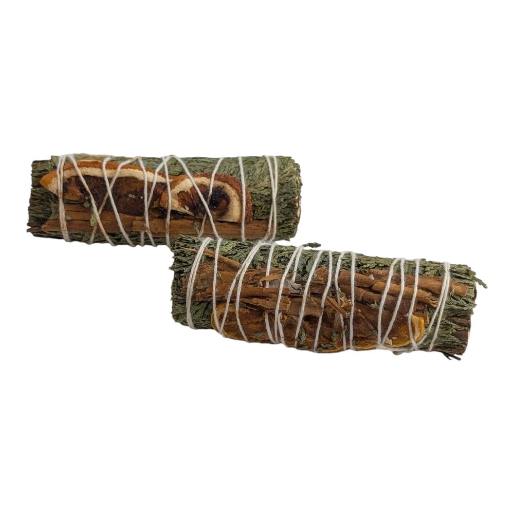 cedar orange and cinnamon smudge bundle natural product wholesale Canada
