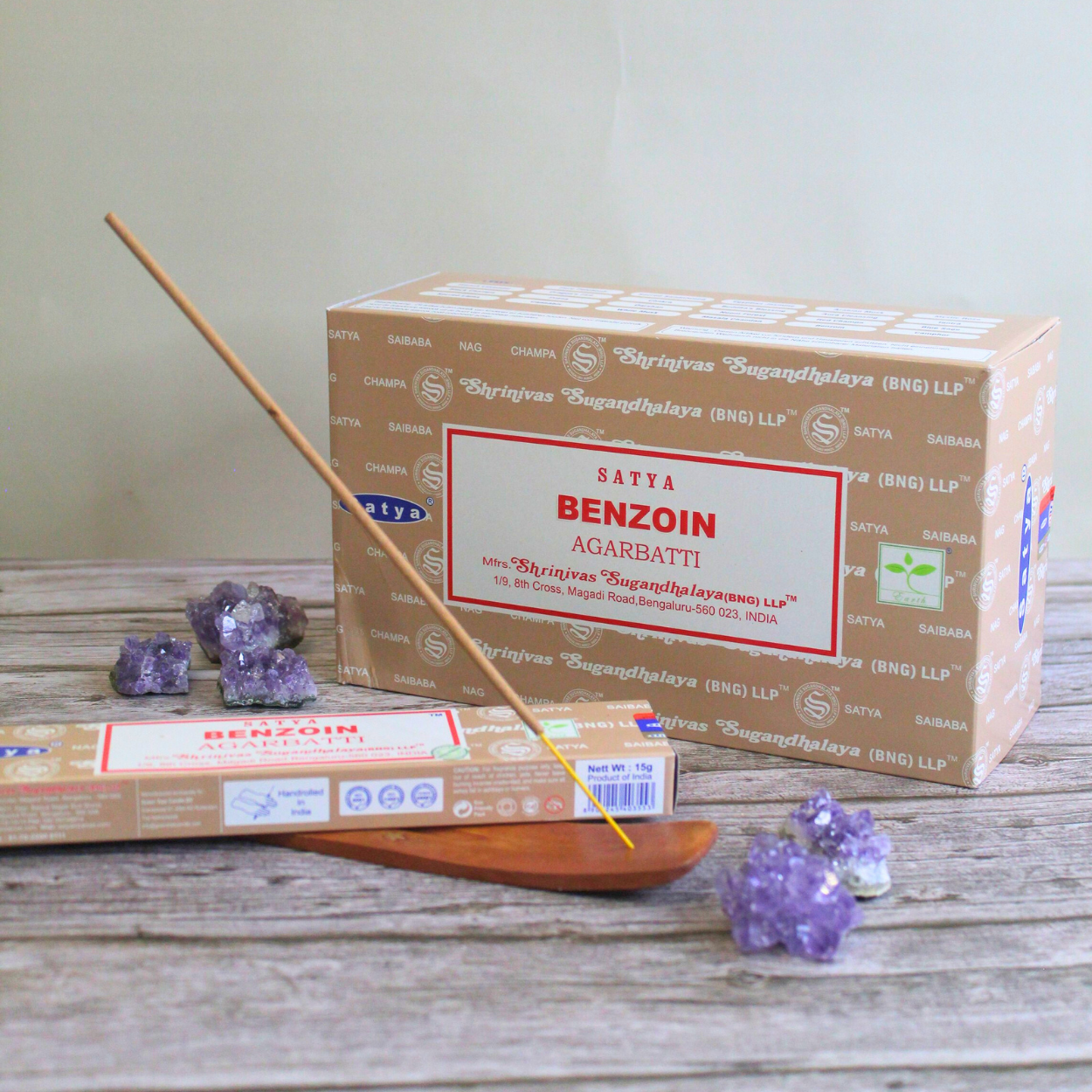 Satya Benzoin Incense Sticks incense sticks wholesale listing