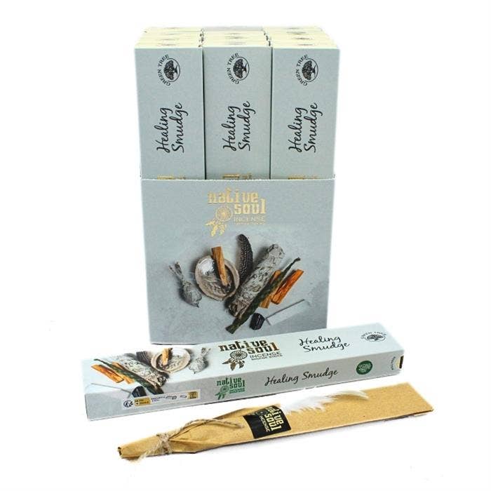 Green Tree Native Soul Healing Smudge Incense 15 Grams incense sticks wholesale listing