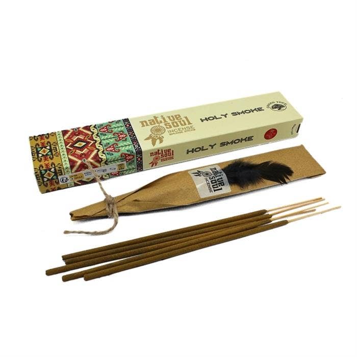 Green Tree Native Soul Holy Smoke Incense 15 grams incense sticks wholesale listing