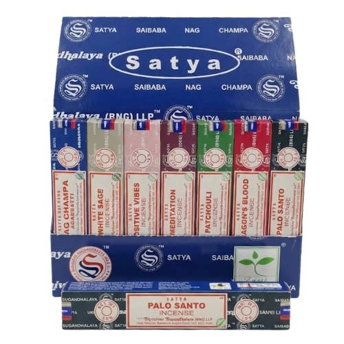 Satya Incense Sticks Gift & Retail Display incense display wholesale listing