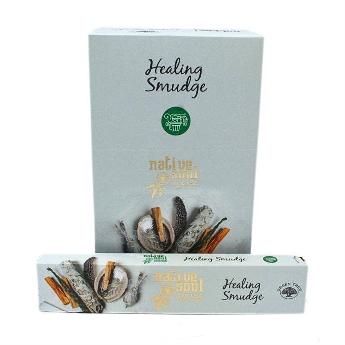 Green Tree Native Soul Healing Smudge Incense 15 Grams incense sticks wholesale listing