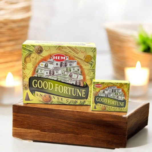 Hem Good Fortune Incense Cones product image