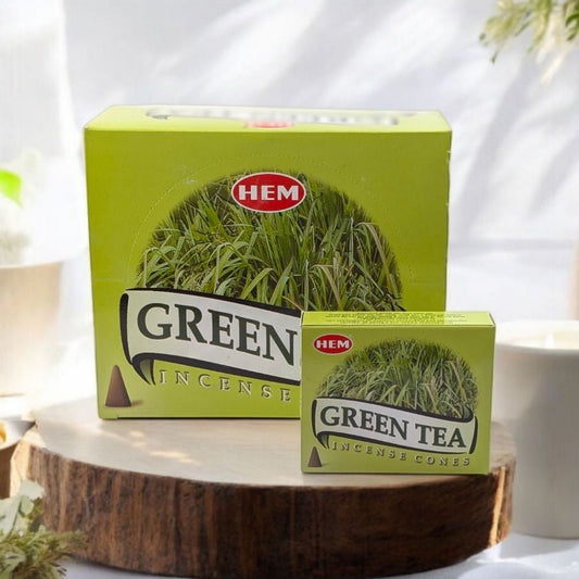 Hem Green Tea Incense Cones product image