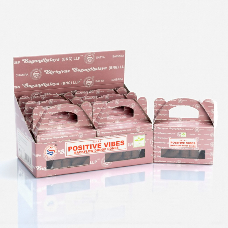 Satya Positive Vibes Backflow Cones product image