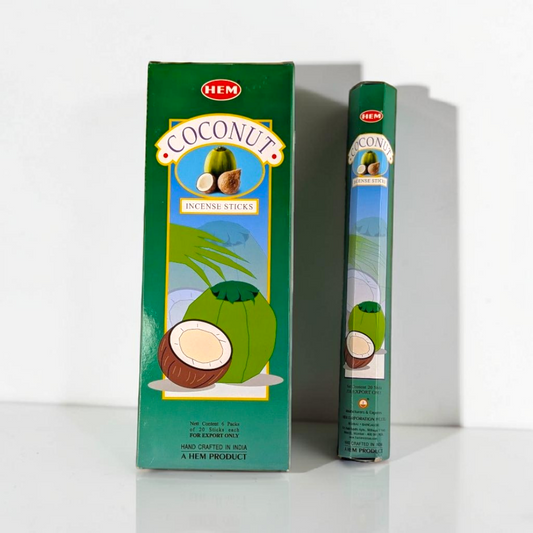 Hem Coconut Square Incense Box