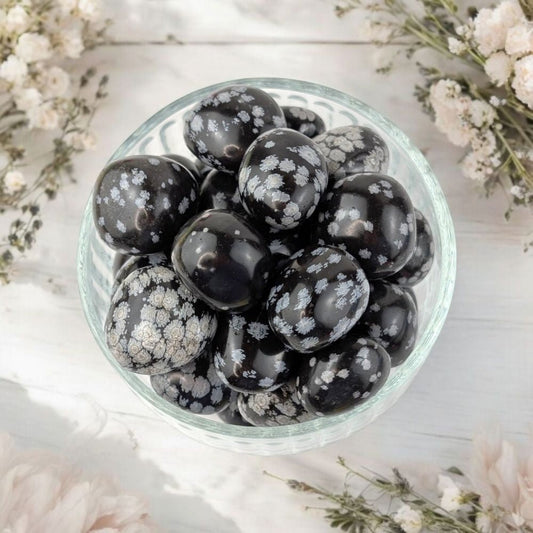 Snowflake Obsidian Tumbles product image