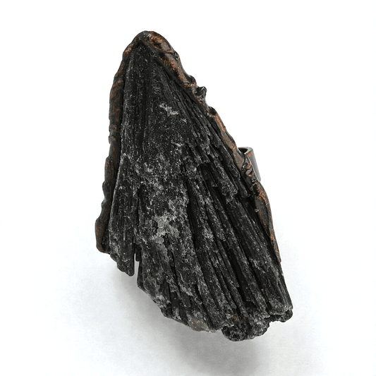 raw black tourmaline crystal blade ring wholesale Canada
